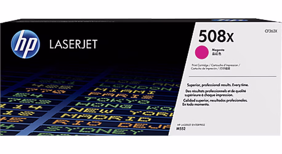 HP toner 508X/Magenta/9500 stran
