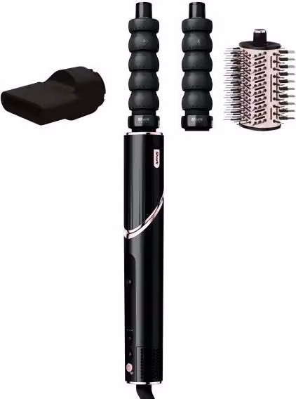 Shark HD426EU FlexStyle - Černá, 3v1 multifunkční styler a vysoušeč, 3 nástavce, 180° otočný