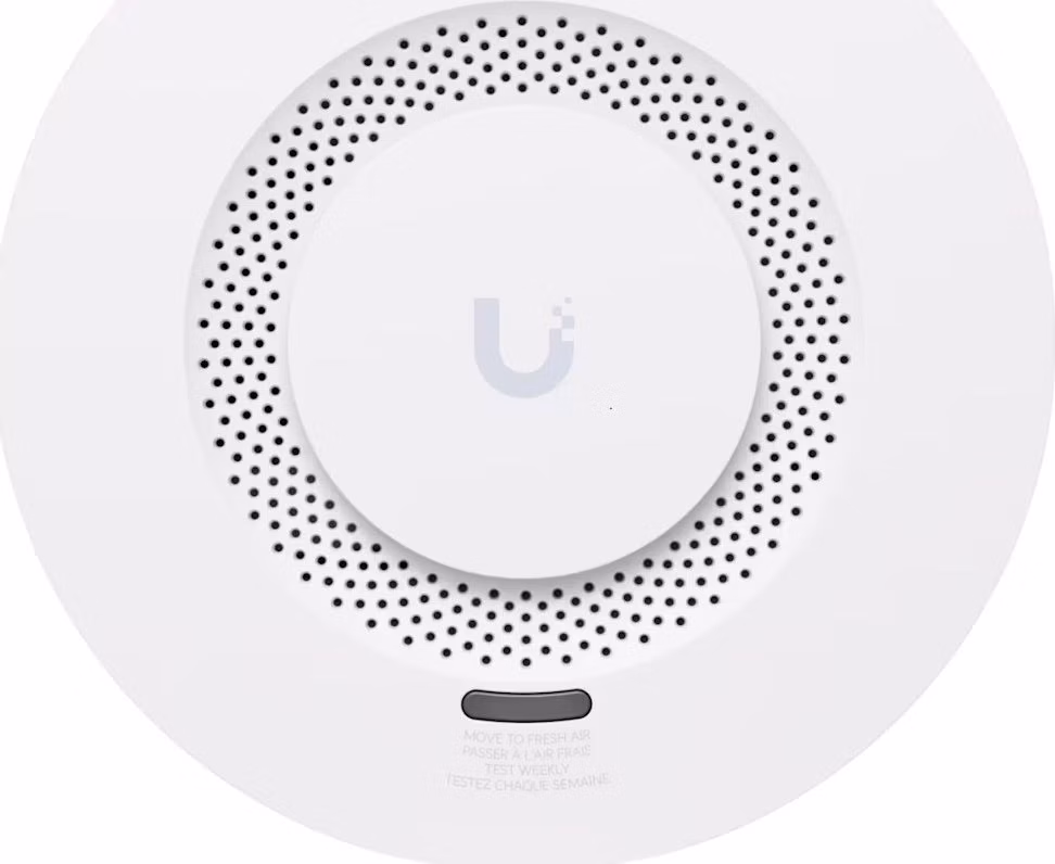 Ubiquiti UniFi Smoke and CO Alarm - Detektor kouře a CO, EN 14604/ EN 50291-1, SuperLink, napájení baterie CR123A