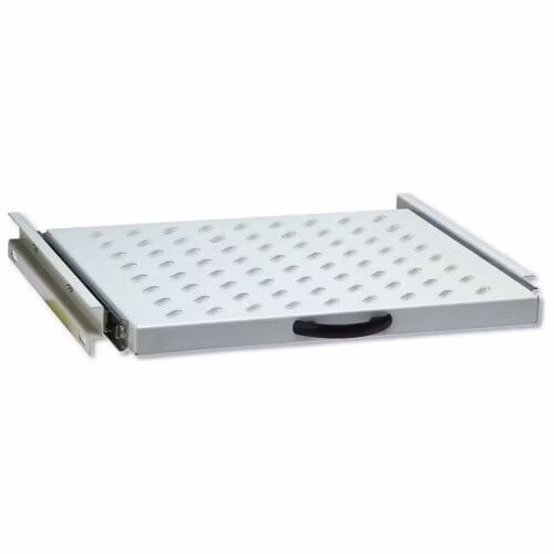 Digitus 1U výsuvná police pro police o hloubce 600 mm 40x485x368 mm, do 25 kg, šedá (RAL 7035)