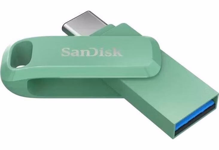 SanDisk Ultra Dual Drive Go 64GB USB 3.2 USB-A + USB-C zelený