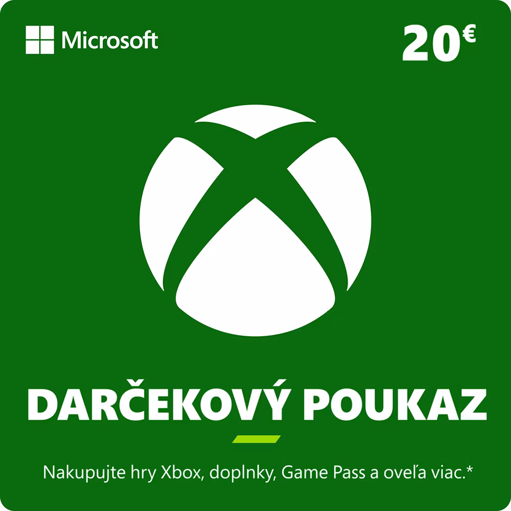 ESD XBOX - Darčeková karta Xbox 20 EUR