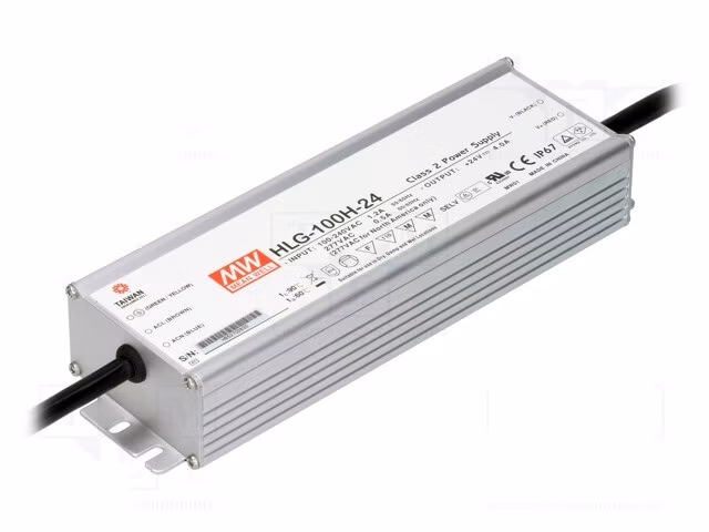 MEANWELL HLG-150H-48A, vonkajší nap.zdroj 48V,150W