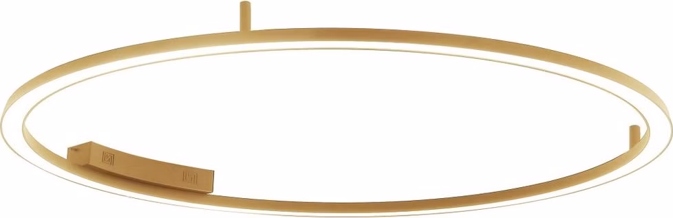 IMMAX NEO FINO SMART LED stropní (nástěnné) svítidlo zlaté 120cm 72W 4752lm, DO, Zigbee 3.0 TUYA