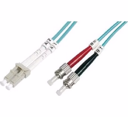 OPTIX LC-ST Optický patch cord 50/125 2m Duplex OM3
