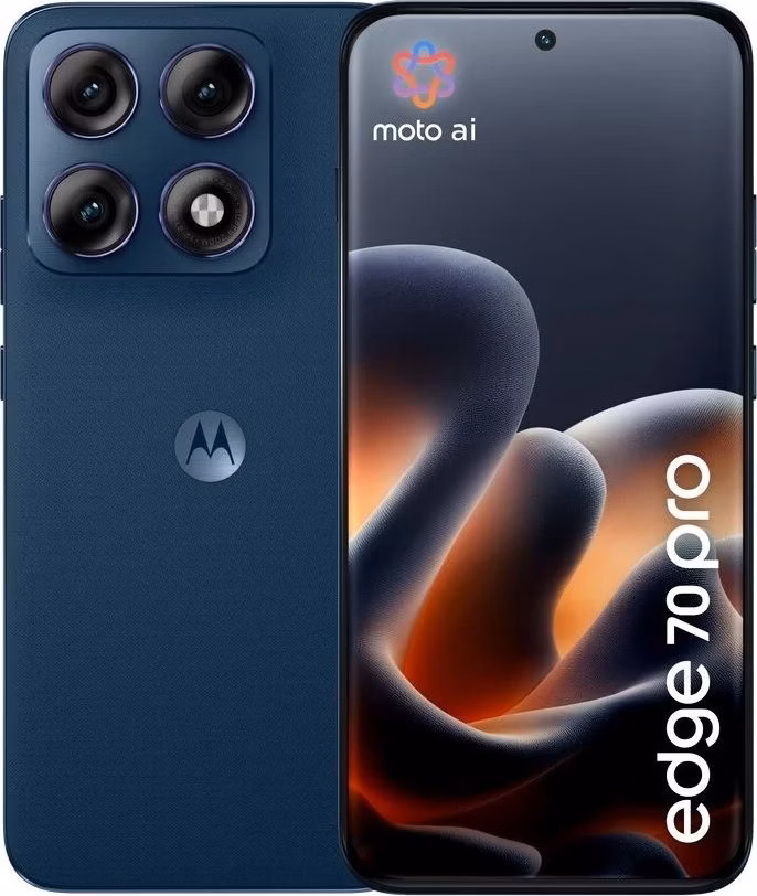 Motorola EDGE 70 Pro - PANTONE Titan (Blue)   6,78"/ single SIM + eSIM/ 12GB/ 512GB/ 5G/ Android 16