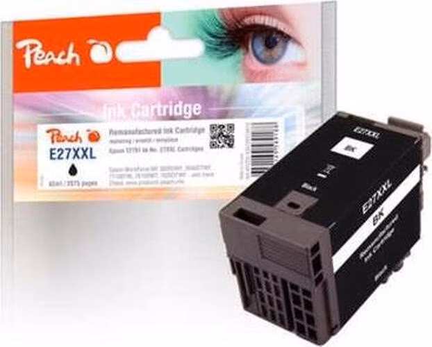 PEACH kompatibilní cartridge Epson T2791, No 27XXL, black, 42 ml