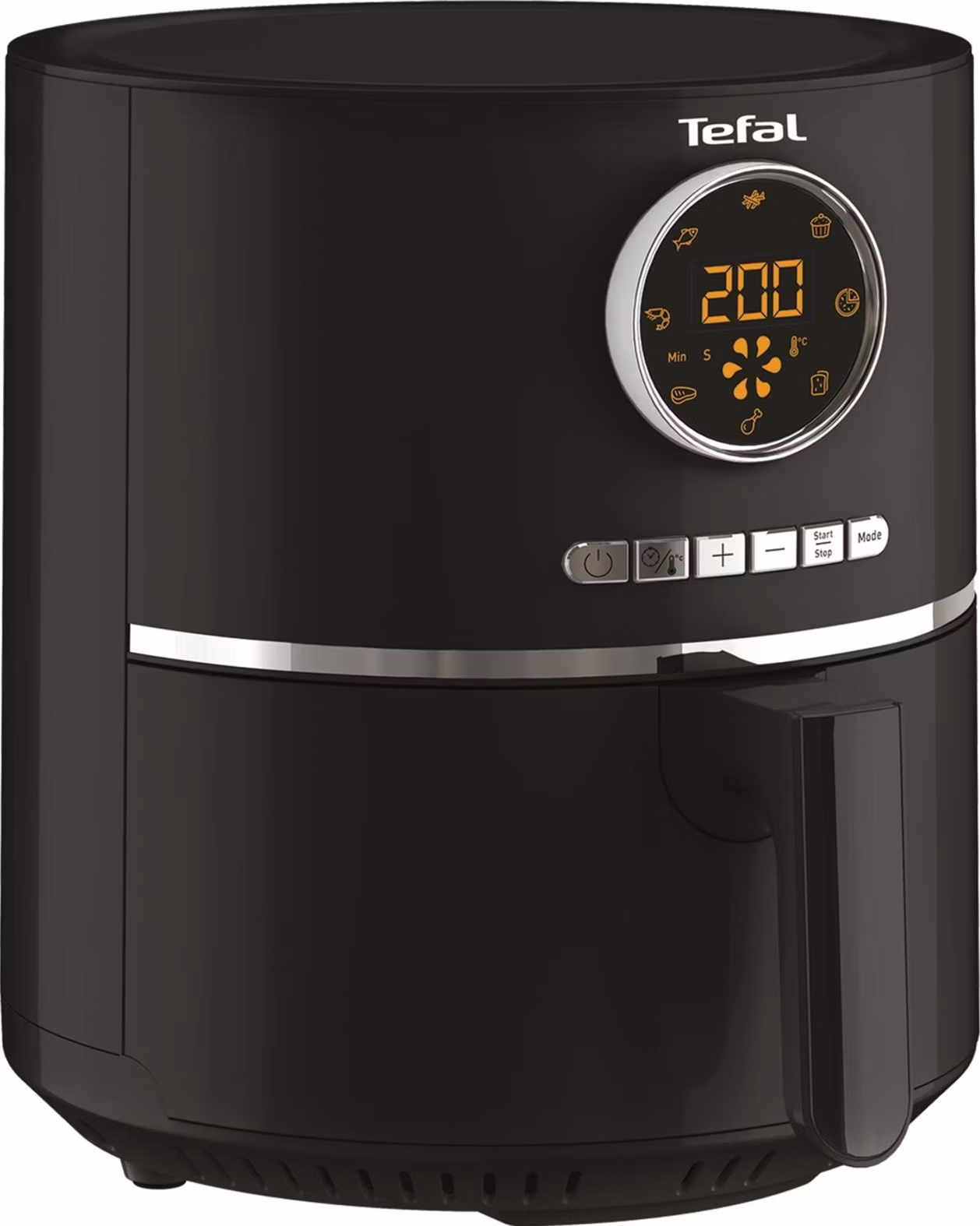 Tefal Ultra Fry EY1118 horkovzdušná fritéza, 4.2 l, od 80 do 200 °C, černá