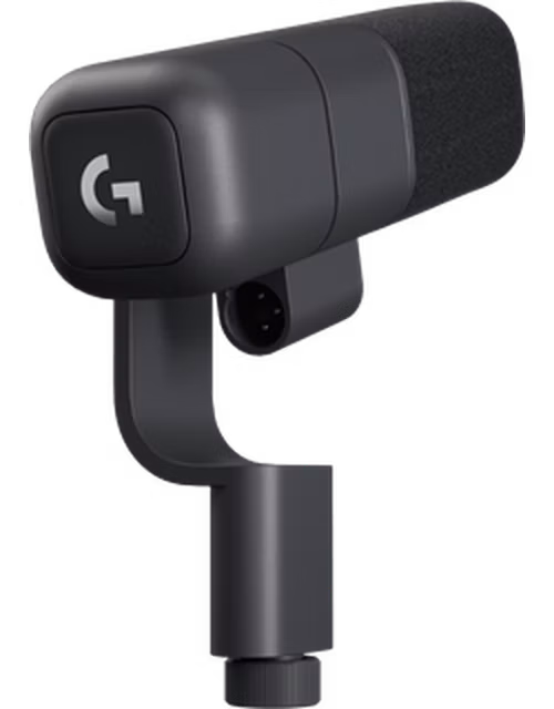 Logitech® G Yeti Studio Active Dynamic XLR Broadcast Microphone with ClearAmp-BLACK