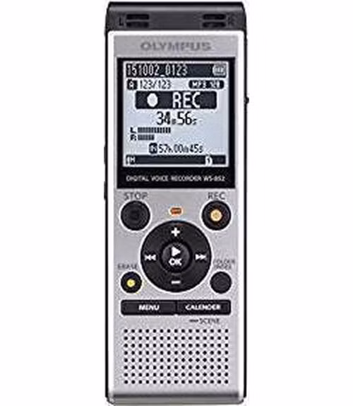 Olympus OM System WS-882 (4GB) Stereo Recorder Silver incl. Batteries - Alkaline