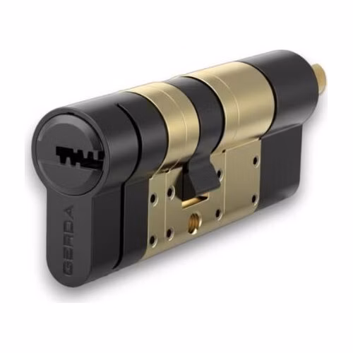 tedee – evropská modulární vložka GERDA EXXO SMART 31-62 mm / 31-62 mm, černá