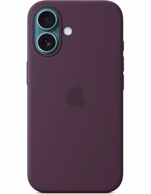 iPhone 16 Silicone Case with MagSafe - Plum *Poškodený obal*