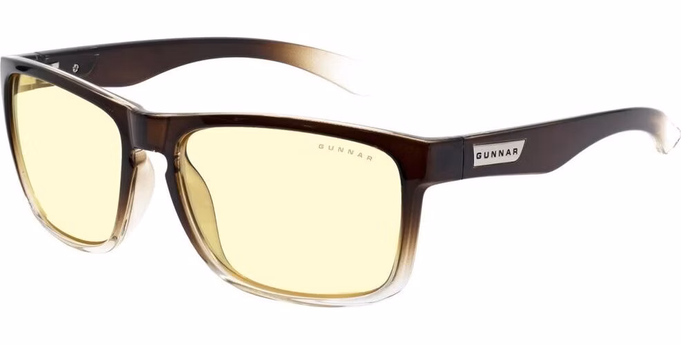 GUNNAR kancelářske/herní brýle INTERCEPT LATTE/FADE jantarová skla BLF 65 GUNNAR focus