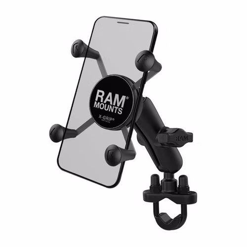RAM zostava - malý držiak X-Grip so stredným ramenom a úchytom U-Bolt na priemer 0,50" až 1,25"