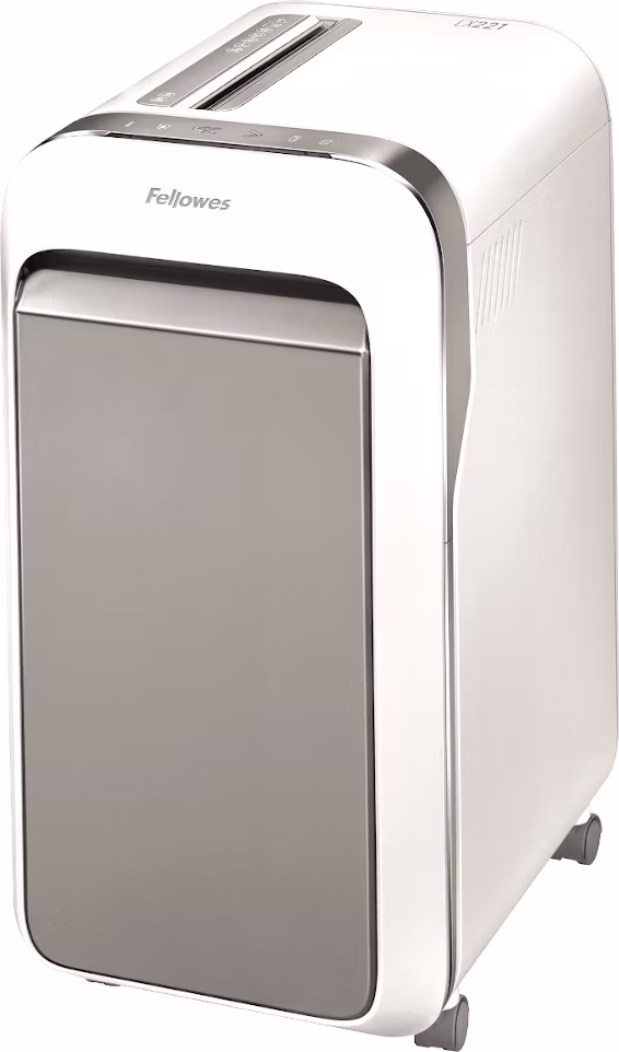 Fellowes Skartovač  LX 221 bílý 20 listů/30L/NBÚ3/křížový řez