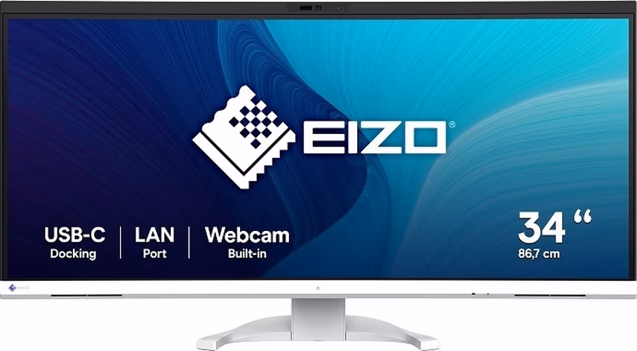 34" LED EIZO EV3450XC - UWQHD +, IPS, cam, curved