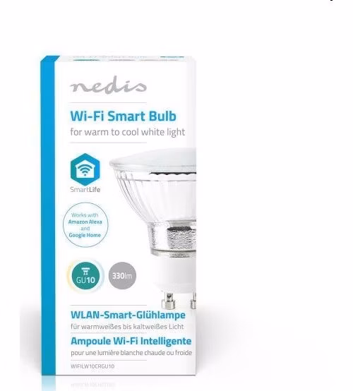 Nedis Smart LED bulp 5W GU10 330lm
