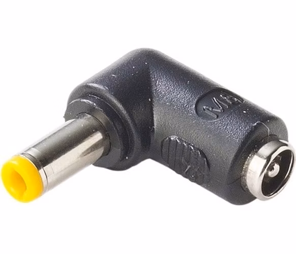 AVACOM Redukce z 5,5x2,1mm na 5,5x2,5mm 90°