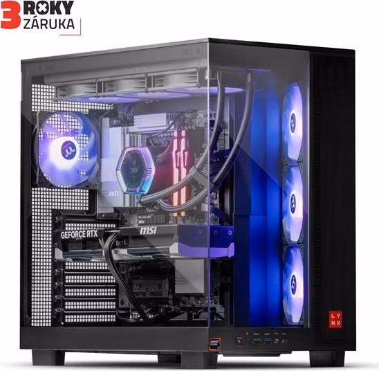 LYNX ULTIMATE Ryzen 7 9800X3D 64GB 2TB SSD NVMe RTX 5070 Ti 16G W11 Home