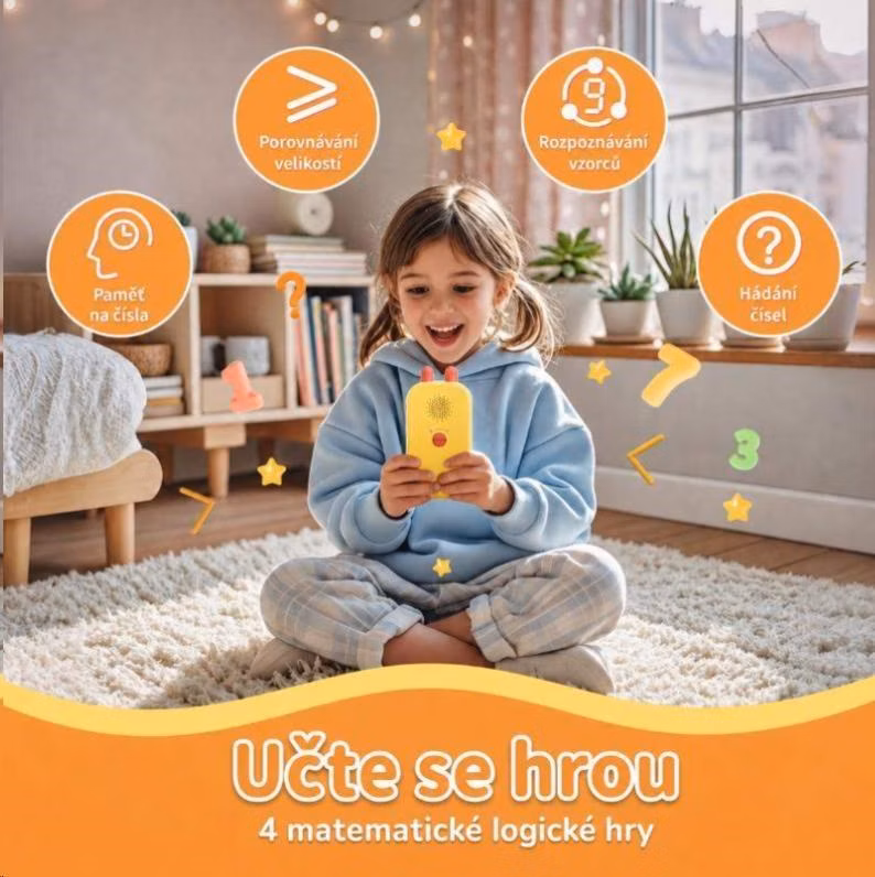 Alilo KS-1 Interaktivní výuková kalkulačka pro děti, EN