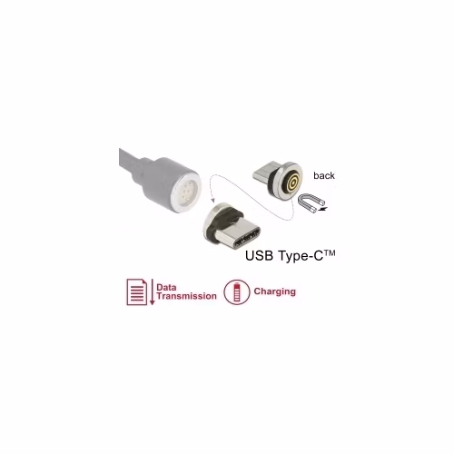Delock Magnetický adaptér USB Type-C™ samec