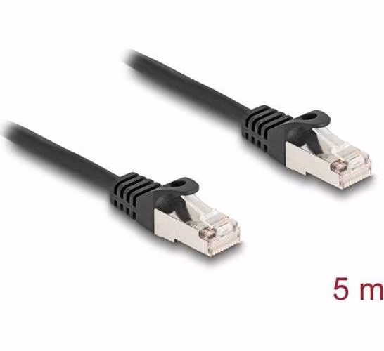 Delock Kabel ze zástrčkového konektoru RJ50 na zástrčkový konektor RJ50, S/FTP, 5 m, černý