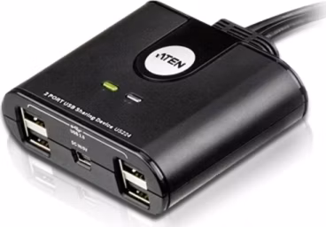 ATEN USB 2.0 Periférny prepínač 2:4 US-224