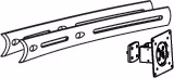 ERGOTRON DS100 Crossbar Extender, prodlužovač
