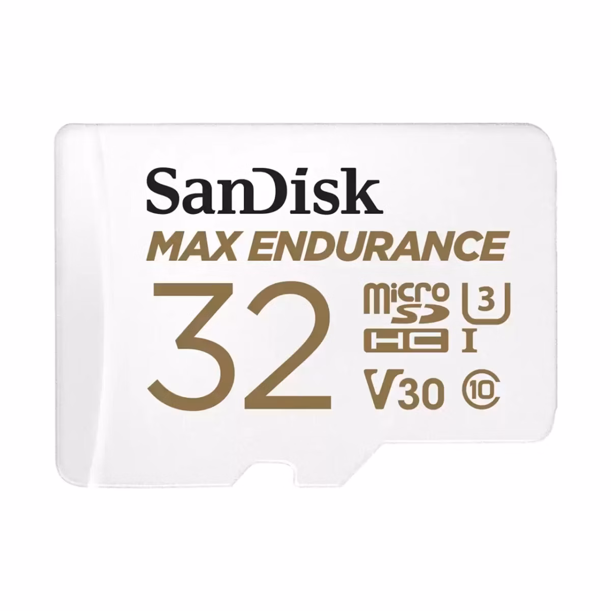 SanDisk MAX ENDURANCE microSDHC 32GB / C10, U3, V30 / 15,000 Hours / + SD Adaptér