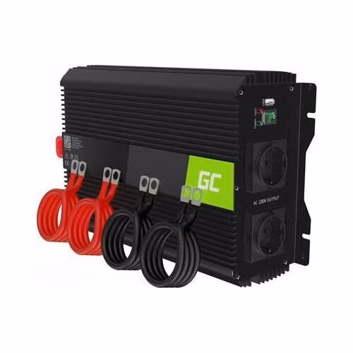 Green Cell Power Inverter PRO 12V to 230V 3000W/6000W Modified sine wave
