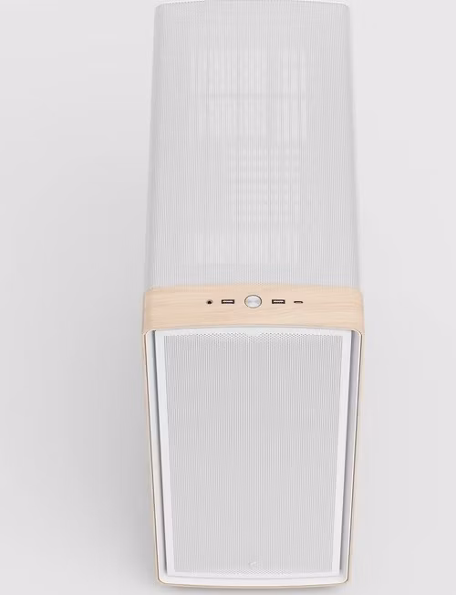 Fractal Design Summit Chalk White TG Clear Tint