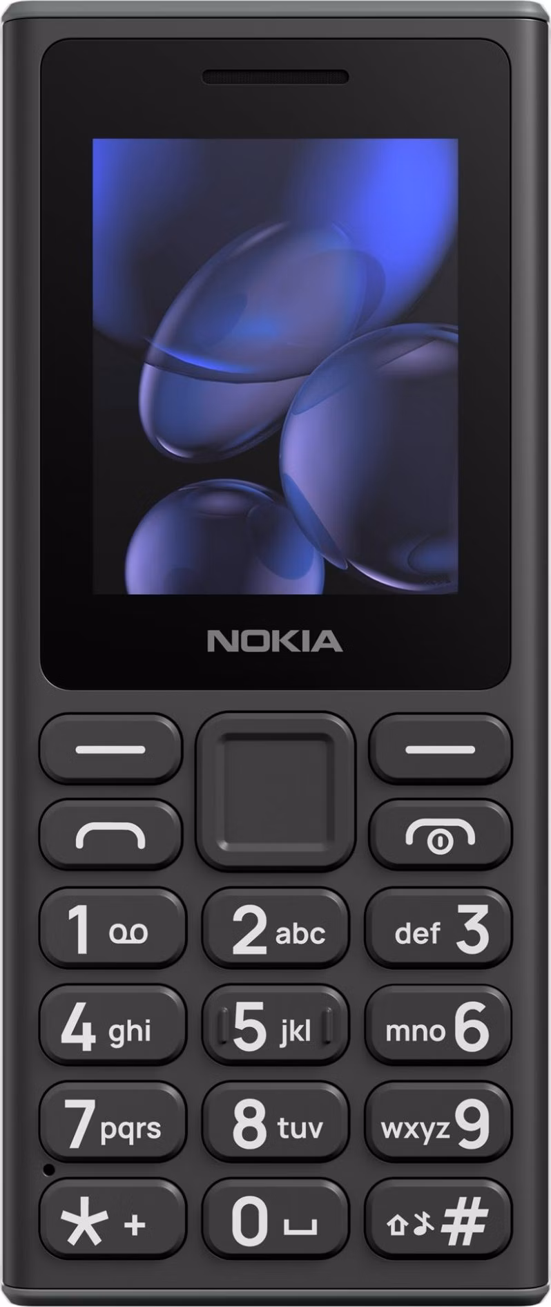 Nokia 105 Dual SIM, 2G, černá (2025), (CZ, SK, HU)