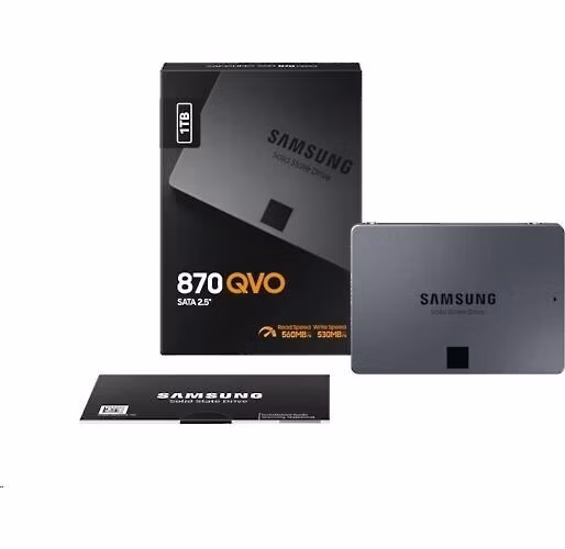 Samsung 870 QVO SATA III-1000GB 2,5" SSD