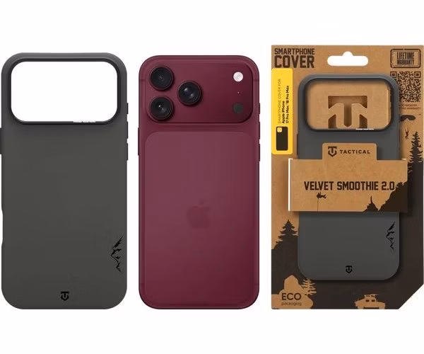 Tactical MagForce Velvet Smoothie 2.0 Kryt Apple iPhone 18 Pro Max/17 Pro Max zelený