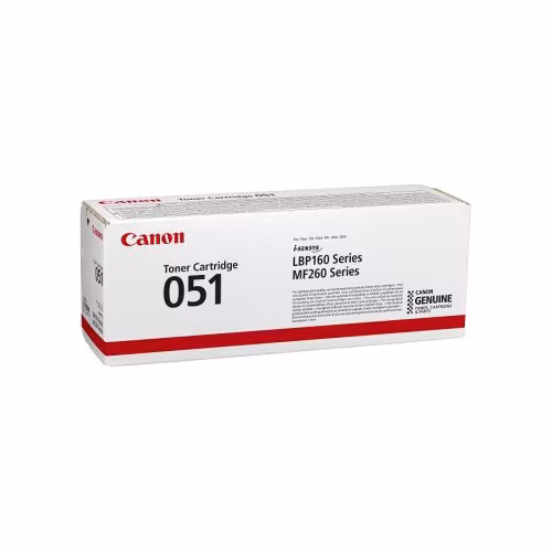 Canon originální toner CRG-051 BK, černý pro LBP162dw, MF269dw, MF267dw, MF264dw