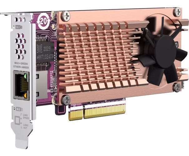 QNAP QM2-2P10G1TB