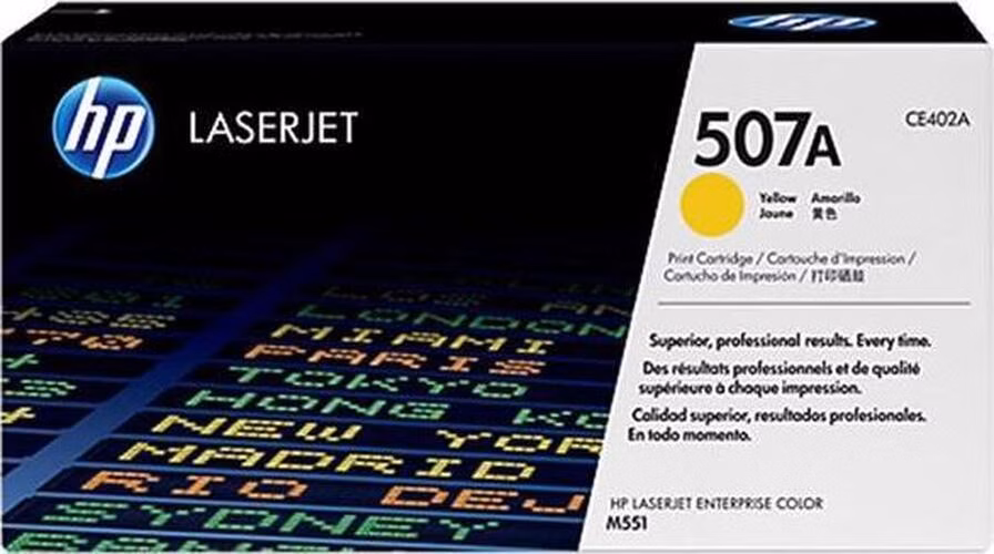 HP 507Y - žlutý Contract Toner, CE402YH (MPS)