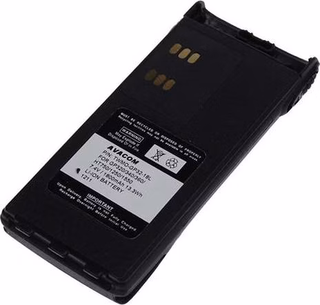 AVACOM Motorola GP320/340/360, HT750/1250..- WARIS Li-Ion 7.4V 1800mAh