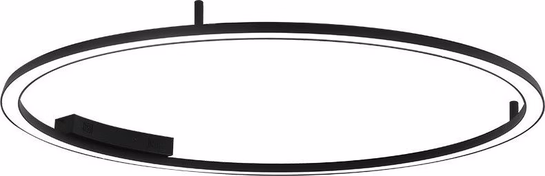 OPRAVENÉ - POŠKOZENÝ OBAL - IMMAX NEO FINO SMART nástěnné + stropní svítidlo černé 120cm 72W 4752lm, Zigbee 3.0 s DO, TU...