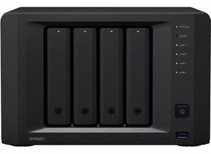 Synology DVA3221 Vestavěné moduly NVR