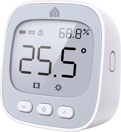 Kasa Smart Room Thermostat SPEC: 1 x Thermostat, 868 MHz, battery powered(2*AAA), 2.4 inch E-ink display, 5-30? temperat