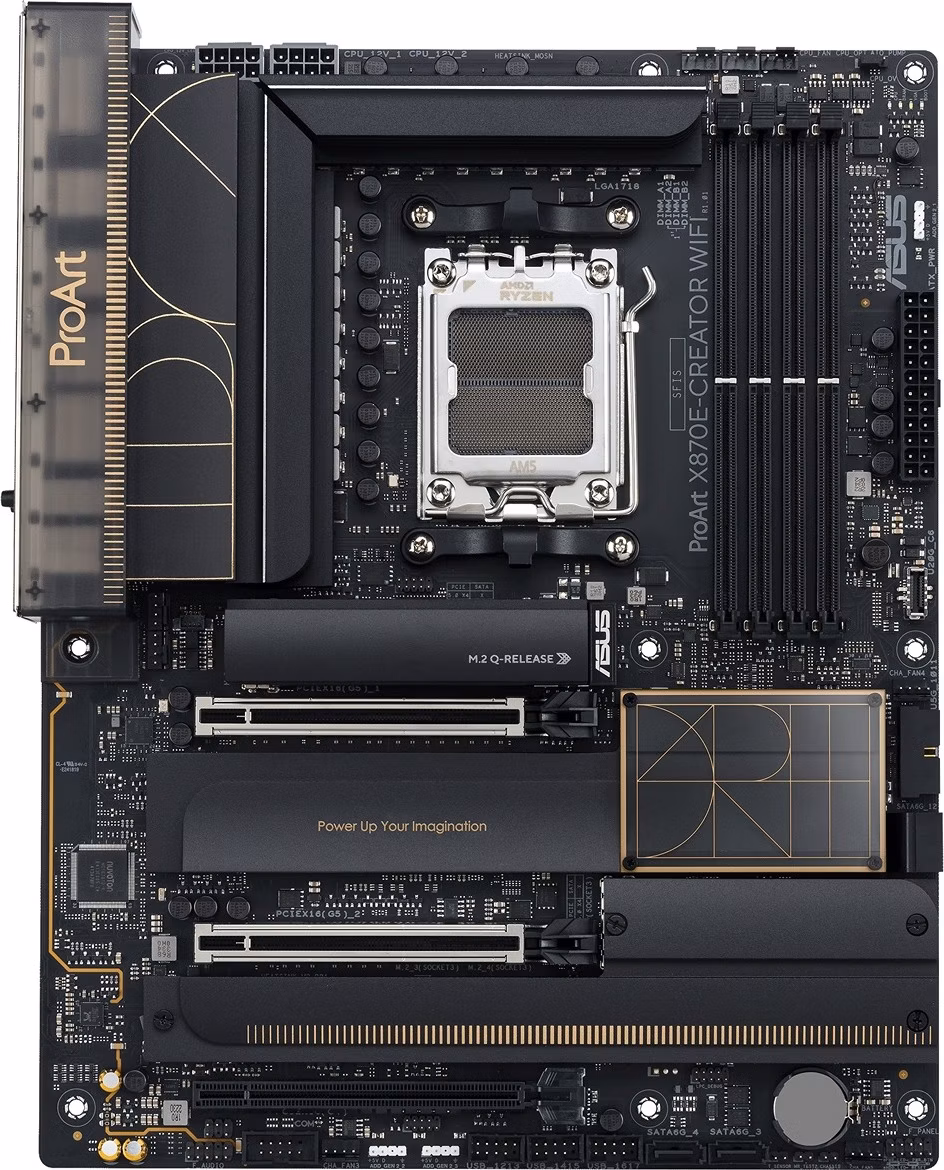 ASUS PROART X870E-CREATOR WIFI / X870E / AM5 / 4x DDR5 / HDMI / M.2 / USB4 / WIFI / ATX