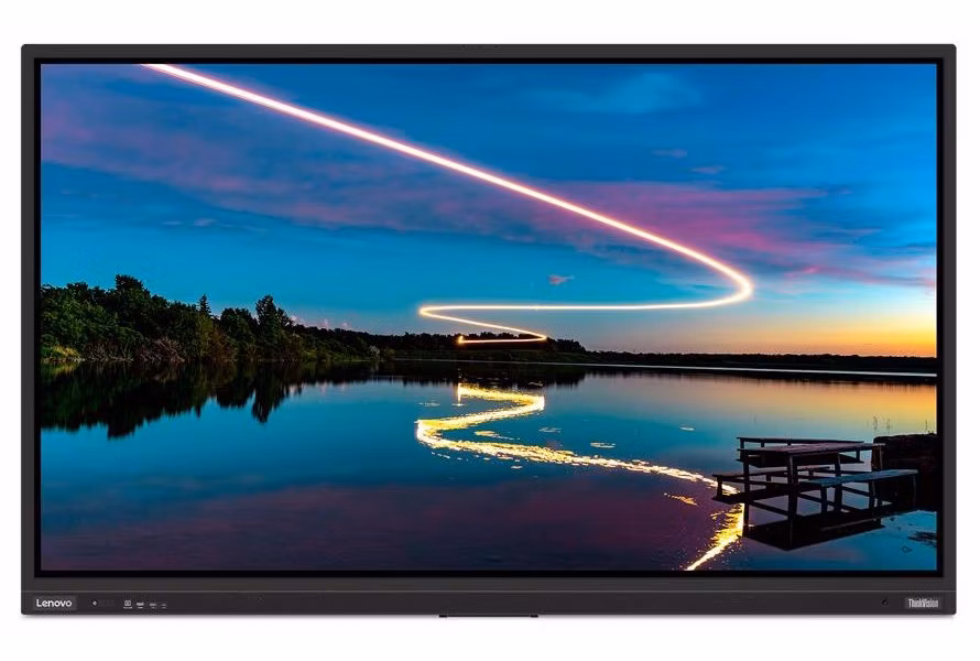 Lenovo ThinkVision T86 s kamerou/ 86" VA/ 3840x2160/ 16:9/ 400cd/m2/ 4000:1/ 6,5ms/ 5x HDMI/ DP/ USB/ USB-C/ LAN