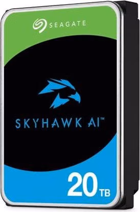 Seagate SkyHawk AI HDD, 20TB, SATAIII, 256MB cache, 7.200RPM