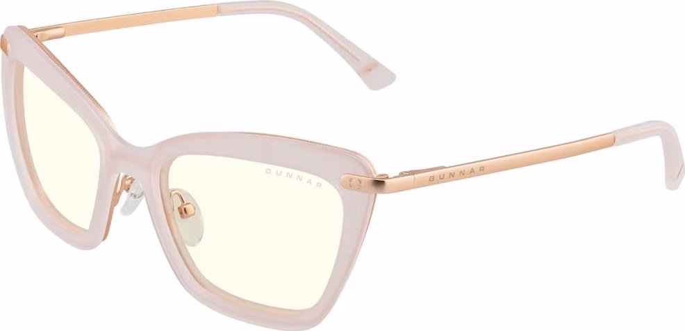 GUNNAR kancelářske/herní brýle  ANNA BALLET PINK čirá skla BLF 35 GUNNAR focus
