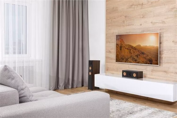 Klipsch RP-500C II centrálny reproduktor, 100 W, Bass-reflex, 8 Ohm, 94 dB, hnedý