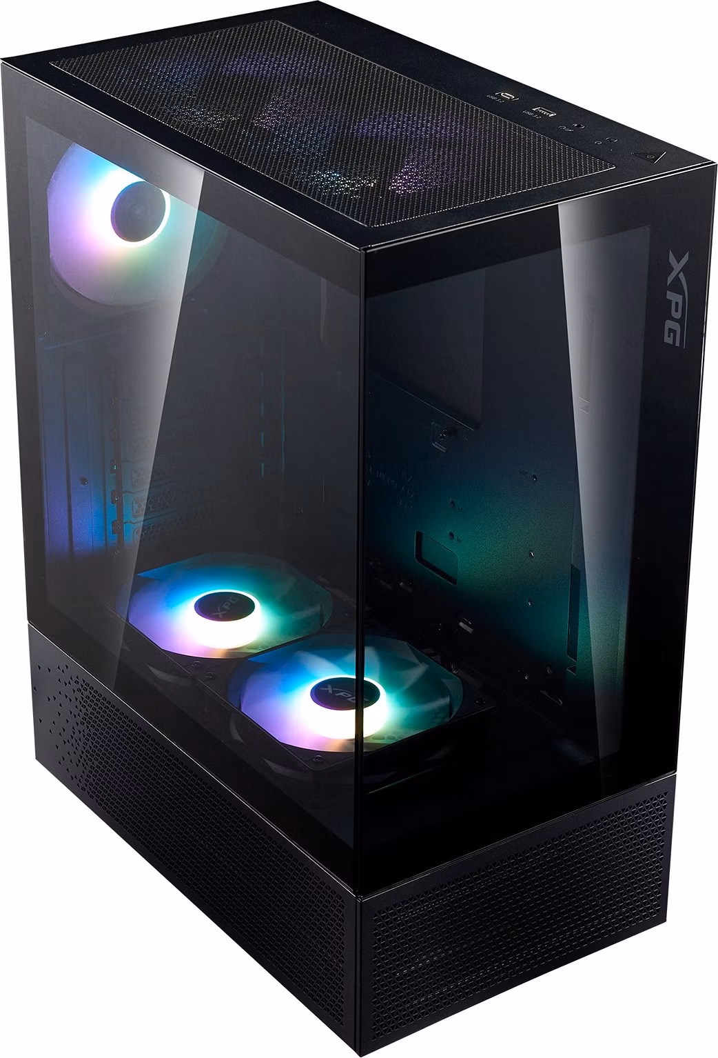 ADATA XPG case INVADER X MINI Mid-Tower, bez zdroje, 5x 120mm Fan, Černá