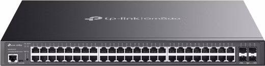 TP-Link SG3452XMPP Omada 48portový gigabitový a 4portový 10GE SFP+ L2+ řízený switch se 40 porty PoE+ a 8 porty PoE++