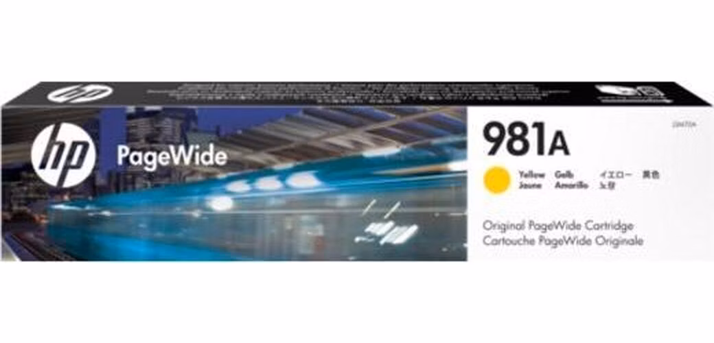 HP 981A - žlutá inkoustová kazeta, J3M70A