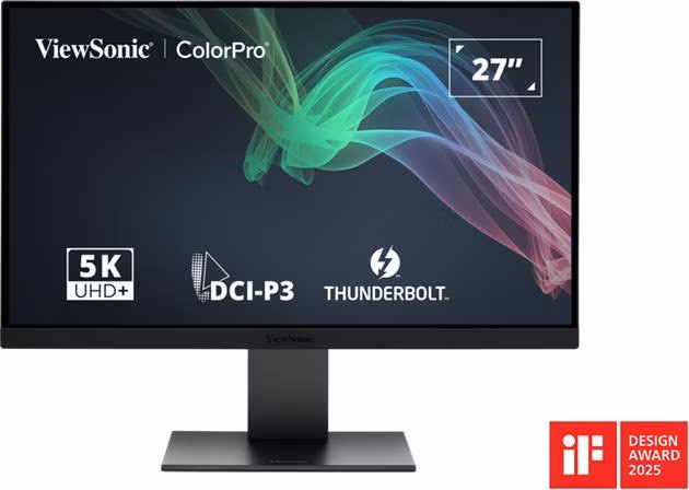 Viewsonic VP2788-5K 27" IPS 5K/5120x2880@60Hz/5ms/500cd/HDMI/DP/3xUSB/2xUSB/USB-C/TB4/Repro/Pivot/HAS/VESA